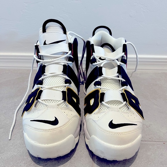 Nike Air More Uptempo 96, Trading Cards Primary Colors, Size 11.5 Men’s - Picture 5 of 5